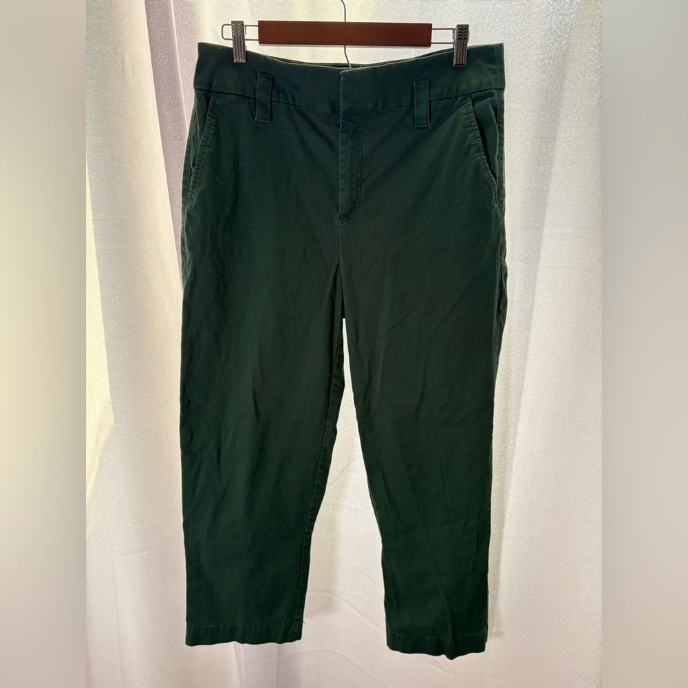 Loft Marisa Dress Pants with Stretch Size 12 Green GUC! 502
